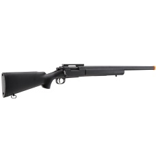 Lancer Tactical M24 High FPS Bolt Action Airsoft Sniper Rifle (Color: Black)