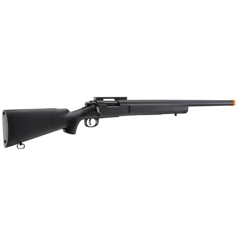 Lancer Tactical M24 High FPS Bolt Action Airsoft Sniper Rifle (Color: Black)