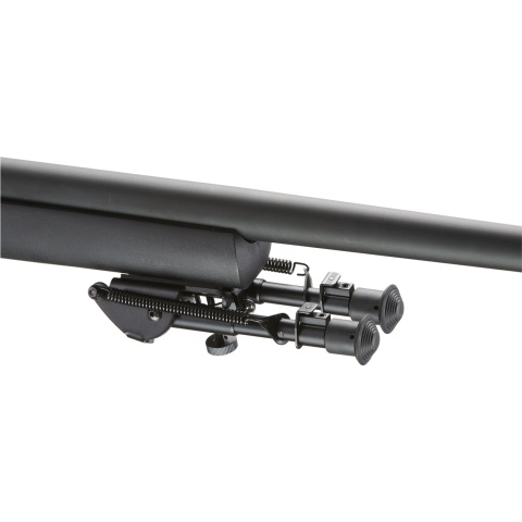 Lancer Tactical Airsoft M24 Bolt Action Sniper Rifle w/ Bipod (Color: Black)