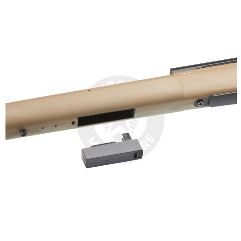 Lancer Tactical M24 High FPS Bolt Action Airsoft Sniper Rifle (Color: Tan)