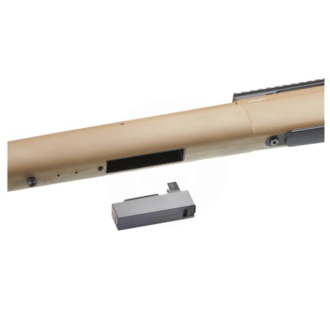 Lancer Tactical M24 High FPS Bolt Action Airsoft Sniper Rifle (Color: Tan)