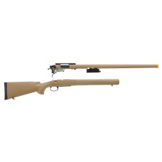 Lancer Tactical M24 Bolt Action Spring Powered Sniper Rifle (Color: Tan)