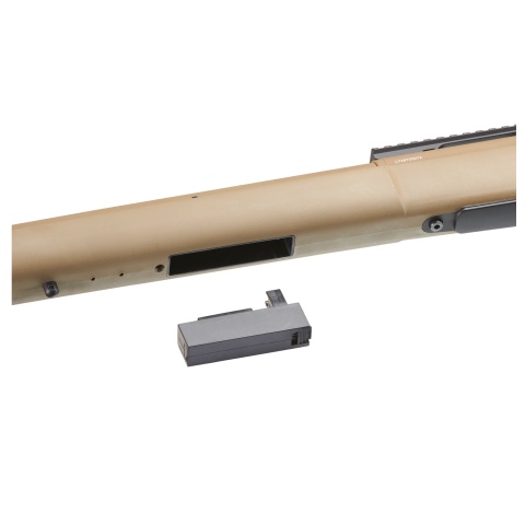 Lancer Tactical M24 Bolt Action Spring Powered Sniper Rifle (Color: Tan)