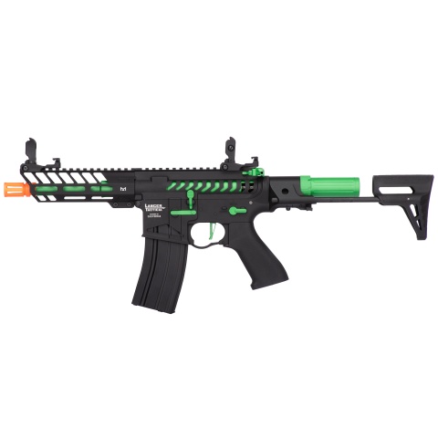 Lancer Tactical ProLine NEEDLETAIL PDW Skeleton AEG Low FPS (Color Black/ Green)