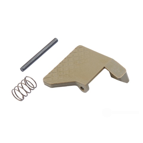 Lancer Tactical Alpha Stock Replacement Magazine Catch (Color: Tan)