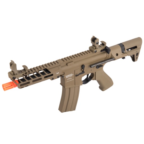 Lancer Tactical Low FPS ProLine Needletail Airsoft AEG Rifle with PDW Stock (Color: Tan)