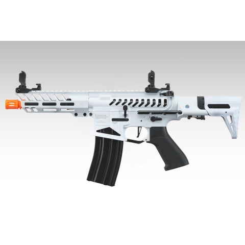 Lancer Tactical ProLine NEEDLETAIL PDW Skeleton AEG Low FPS (Color: White/Black)