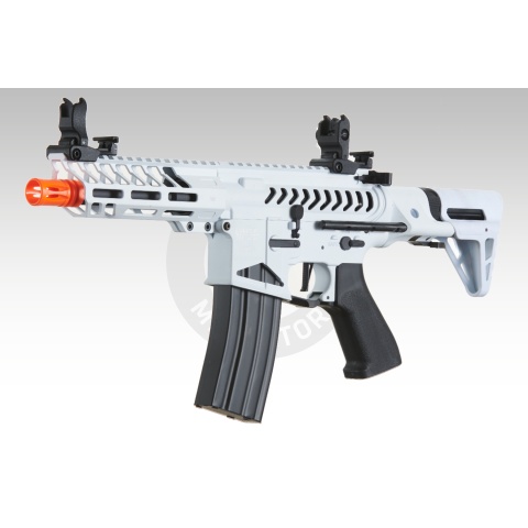 Lancer Tactical ProLine NEEDLETAIL PDW Skeleton AEG Low FPS (Color: White/Black)