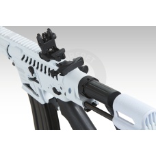 Lancer Tactical ProLine NEEDLETAIL PDW Skeleton AEG Low FPS (Color: White/Black)