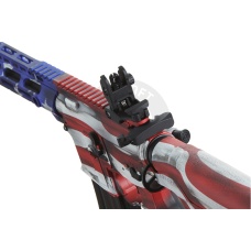 Lancer Tactical Enforcer BLACKBIRD AEG Rifle w/ Alpha Stock (Cerakote Color: Stars & Stripes)