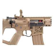 Lancer Tactical [Low FPS] Enforcer Blackbird Skeleton AEG w/ Alpha Stock (Color: Tan)