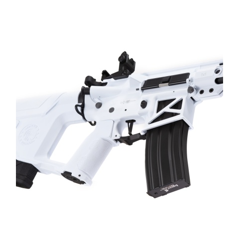 Lancer Tactical Enforcer Blackbird Skeleton AEG w/ Alpha Stock (Color: White)
