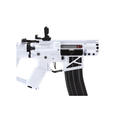 Lancer Tactical Enforcer Blackbird Skeleton AEG w/ Alpha Stock (Color: White)