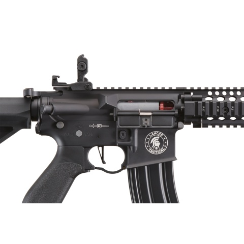 Lancer Tactical Proline Raider M4 AEG Rifle with Delta Stock (Color: Black)
