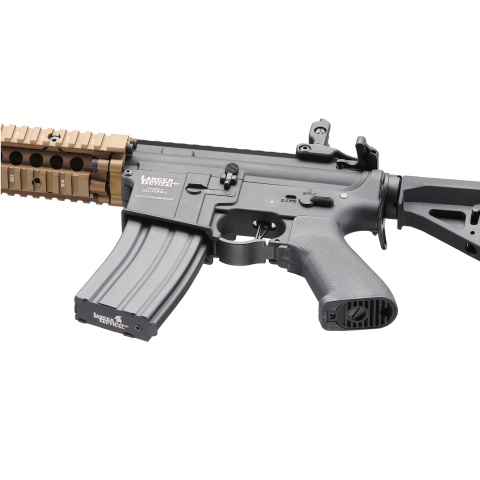 Lancer Tactical Proline Raider M4 Airsoft AEG Rifle (Color: Bronze & Black)