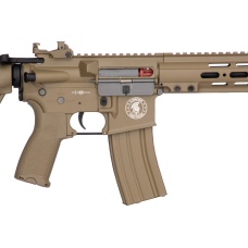 Lancer Tactical MK1 SMR Black Jack Strategic M4 Airsoft AEG - TAN