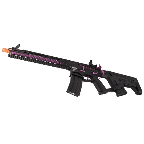 Lancer Tactical Enforcer Night Wing AEG [High FPS] w/ Alpha Stock (Black / Purple)