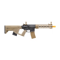 Lancer Tactical Two-Tone Enforcer Battle Hawk Airsoft AEG w/ Alpha Stock (Color: Black / Tan)