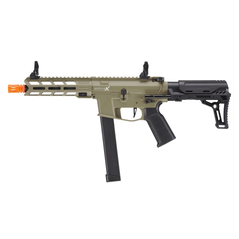 Lancer Tactical Gen 2 9mm Battle X CQB Carbine Airsoft AEG (Color: Tan)