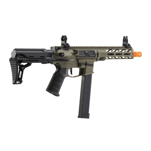 Lancer Tactical Gen 2 9mm Battle X CQB Carbine Airsoft AEG (Color: Tan)