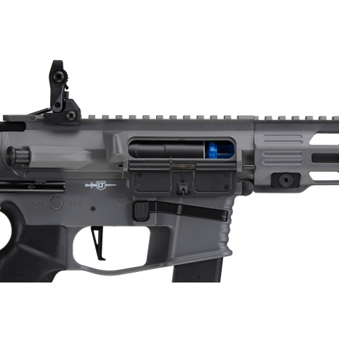 Lancer Tactical Gen 2 9mm Battle X CQB Carbine Airsoft AEG (Color: Grey)