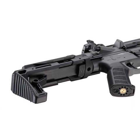 Lancer Tactical Gen 2 9mm Battle X CQB Carbine Airsoft AEG (Color: Grey)
