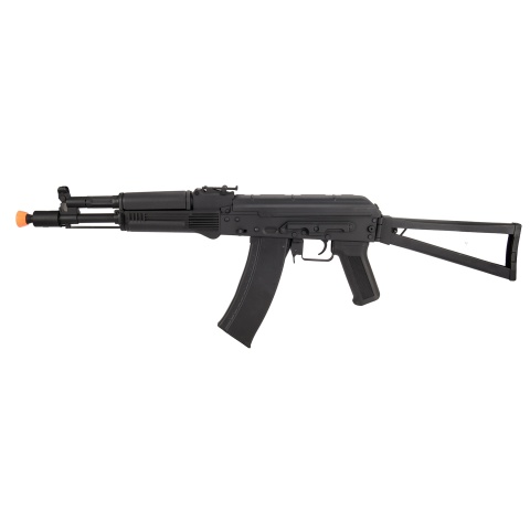 Lancer Tactical AK-Series AKS-105 AEG Airsoft Rifle w/ Skeleton Foldable Stock (Black)
