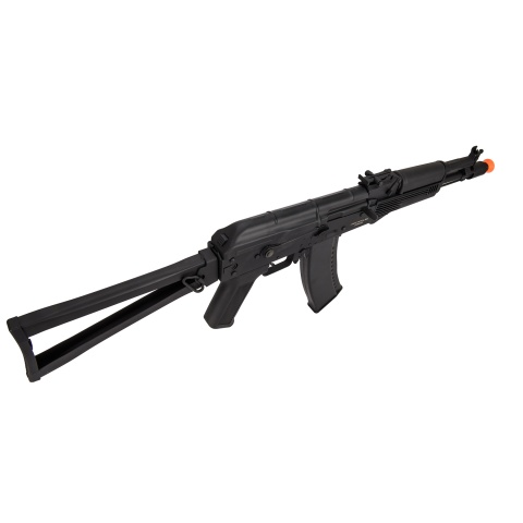 Lancer Tactical AK-Series AKS-105 AEG Airsoft Rifle w/ Skeleton Foldable Stock (Black)