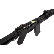 Lancer Tactical AK-Series AKS-105 AEG Airsoft Rifle w/ Skeleton Foldable Stock (Black)