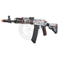 Lancer Tactical AK74 Full Metal Rifle w/ 10.5 inch M-LOK Handguard (Cerakote Color: Asiimov)