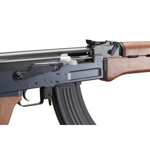 Lancer Tactical Airsoft Full Metal AK-47 AEG w/ Battery & Charger (Color: Black / Wood)