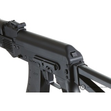 Lancer Tactical x Kalashnikov USA Licensed KR-104S Airsoft AEG Rifle with Triangle Stock (Color: Black)