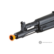 Lancer Tactical x Kalashnikov USA Licensed KR-104S Airsoft AEG Rifle with Triangle Stock (Color: Black)