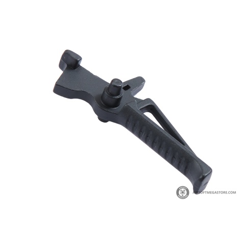 Lancer Tactical Flat Skeletonized AEG Trigger (Color: Black)