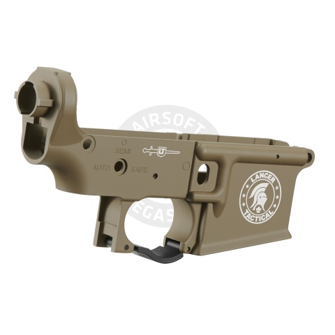 Lancer Tactical Metal Lower Receiver for M4 AEGs (Tan)