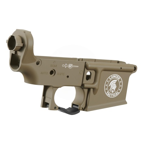 Lancer Tactical Metal Lower Receiver for M4 AEGs (Tan)