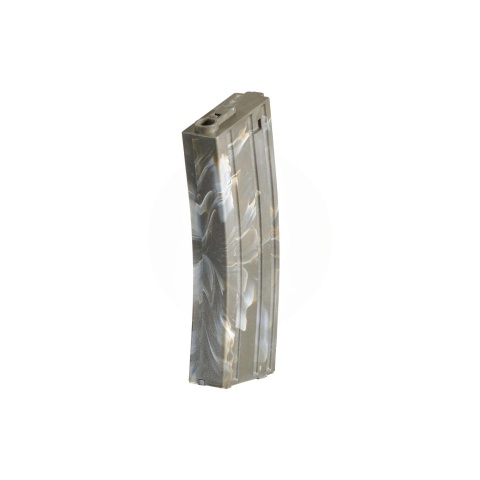 Lancer Tactical Metal Gen 2 120 Round Mid Capacity Airsoft Magazine for M4/M16 (Color: Marble)