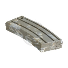 Lancer Tactical Metal Gen 2 120 Round Mid Capacity Airsoft Magazine for M4/M16 (Color: Marble)