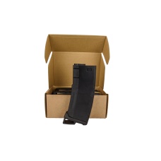 Lancer Tactical 130 Round High Speed Mid-Cap Magazine Pack of 5 (Black) 