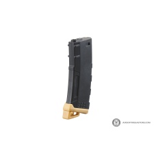 Lancer Tactical 130 Round High Speed Mid-Cap Magazine (Color: Black & Gold)