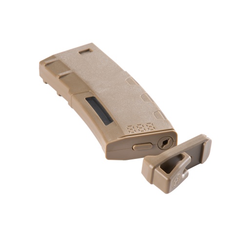 Lancer Tactical 130 Round High Speed Mid-Cap Magazine Pack of 5 (Tan)