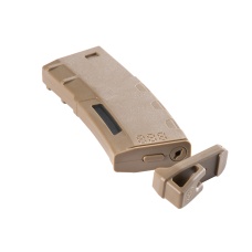 Lancer Tactical 130 Round High Speed Mid-Cap Magazine (Color: Tan)