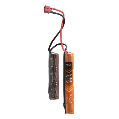 Lancer Tactical Airsoft NiMH 8.4v 1600mAh Nunchuck Battery (Deans Connector)