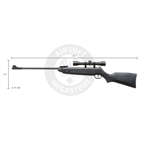 Lancer Air .22 Caliber Pellet Break Barrel Air Rifle w/ Scope (Color: Black)
