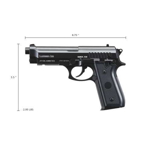 Lancer Air Saber X92 Full Metal Airgun Pistol