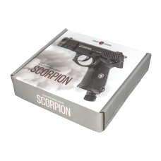 Lancer Defense Scorpion .50 Cal CO2 Powered Less Lethal Defense Pistol *Full Set* (Color: Black)