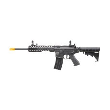 Lancer Tactical Full Metal Legion HPA KeyMod M4 Carbine Airsoft Rifle w/ External Tank (Color: Black) - 