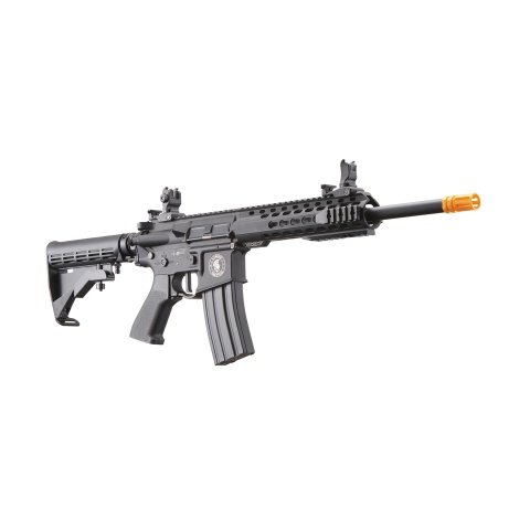 Lancer Tactical Full Metal Legion HPA KeyMod M4 Carbine Airsoft Rifle w/ External Tank (Color: Black) - 