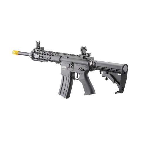 Lancer Tactical Full Metal Legion HPA KeyMod M4 Carbine Airsoft Rifle w/ External Tank (Color: Black) - 