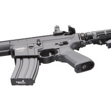 Lancer Tactical Full Metal Legion HPA KeyMod M4 Carbine Airsoft Rifle w/ External Tank (Color: Black) - 